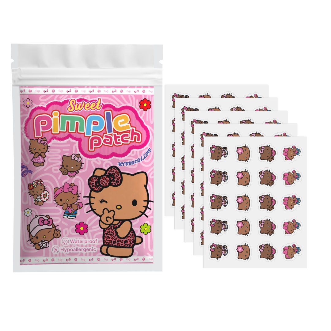 Hydrocolloid Acne Patch - 100PCS Adesivos para Acne Hello Kitty,