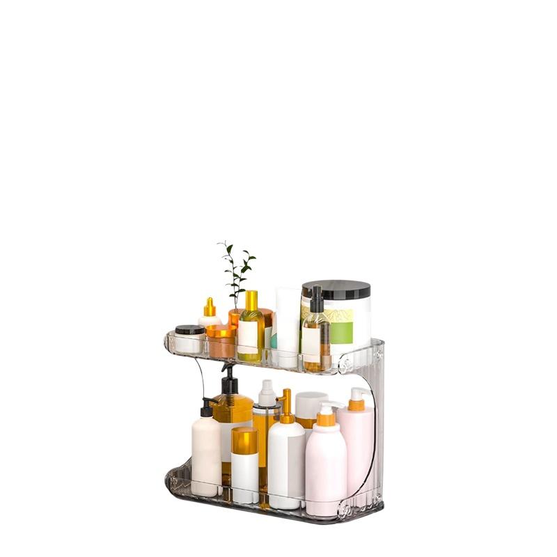 Skincare B Erl - Organizador de Cosméticos de Dupla Camada,