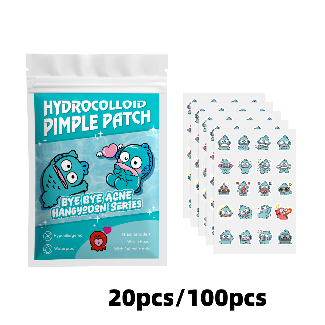 Hydrocolloid Acne Patch - 20/100PCS Adesivos para acne Hello Kitty,