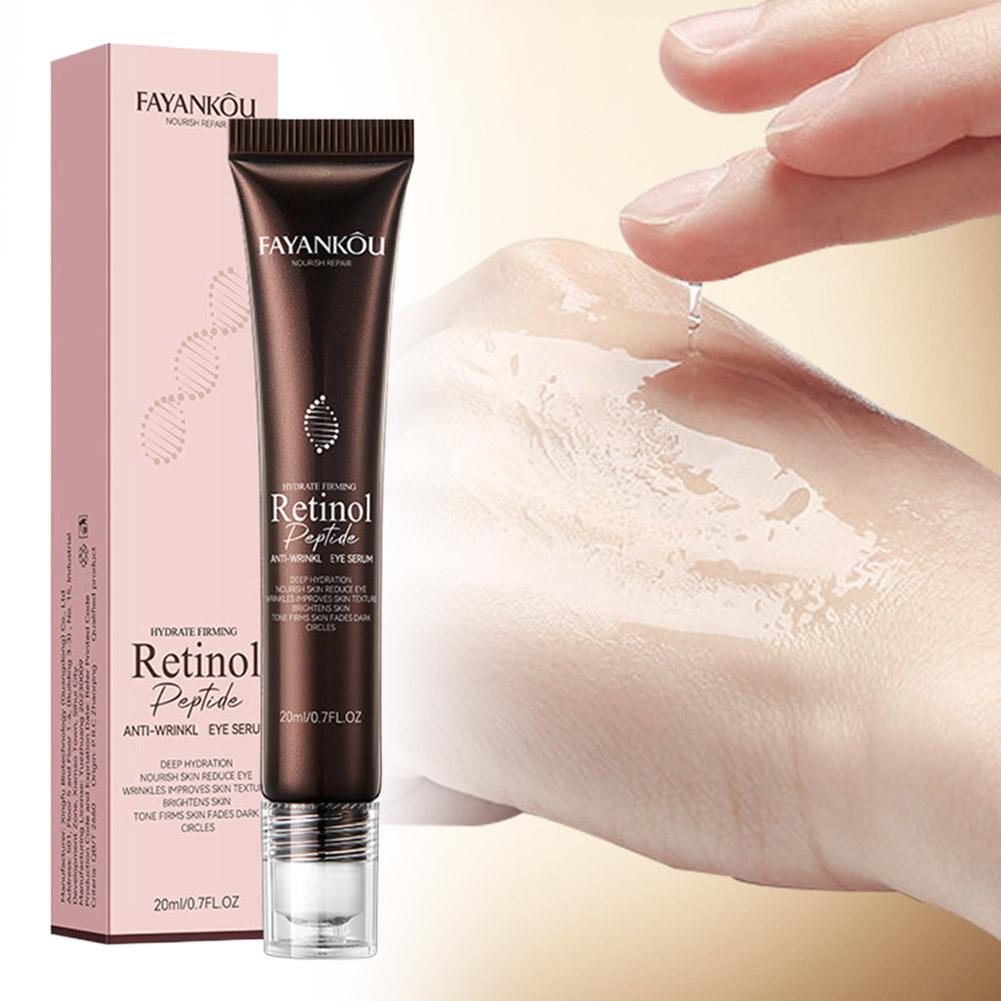 Eye Cream Peptide - Retinol peptídeo olho soro anti-rugas tratamento