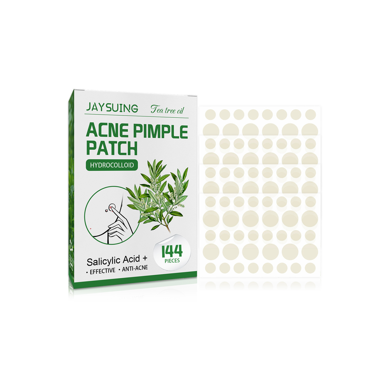 Hydrocolloid Acne Patch - Patches hidrocolóides para acne - absorvem