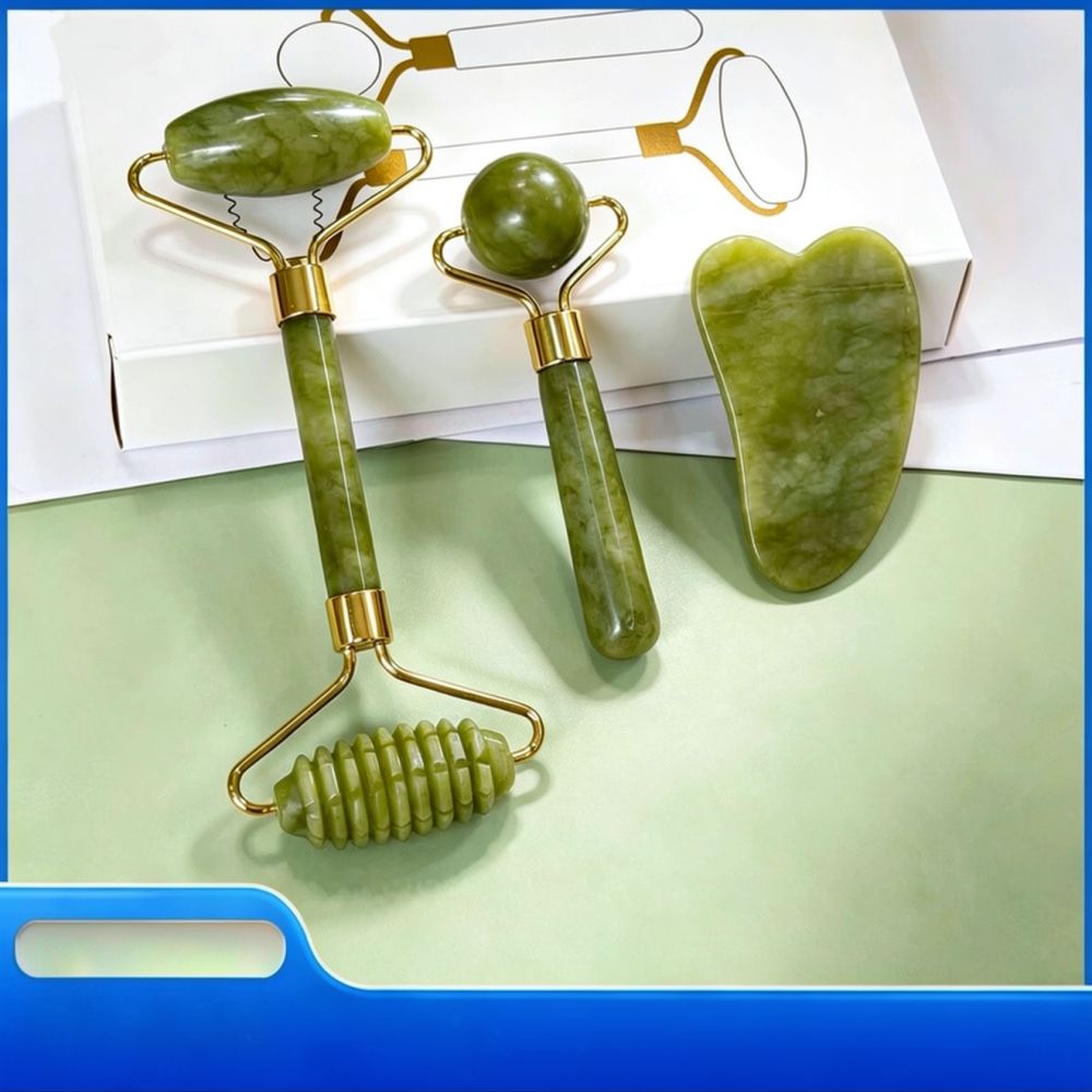 Skincare Xiu Xiu - Kit de massagem facial com rolo