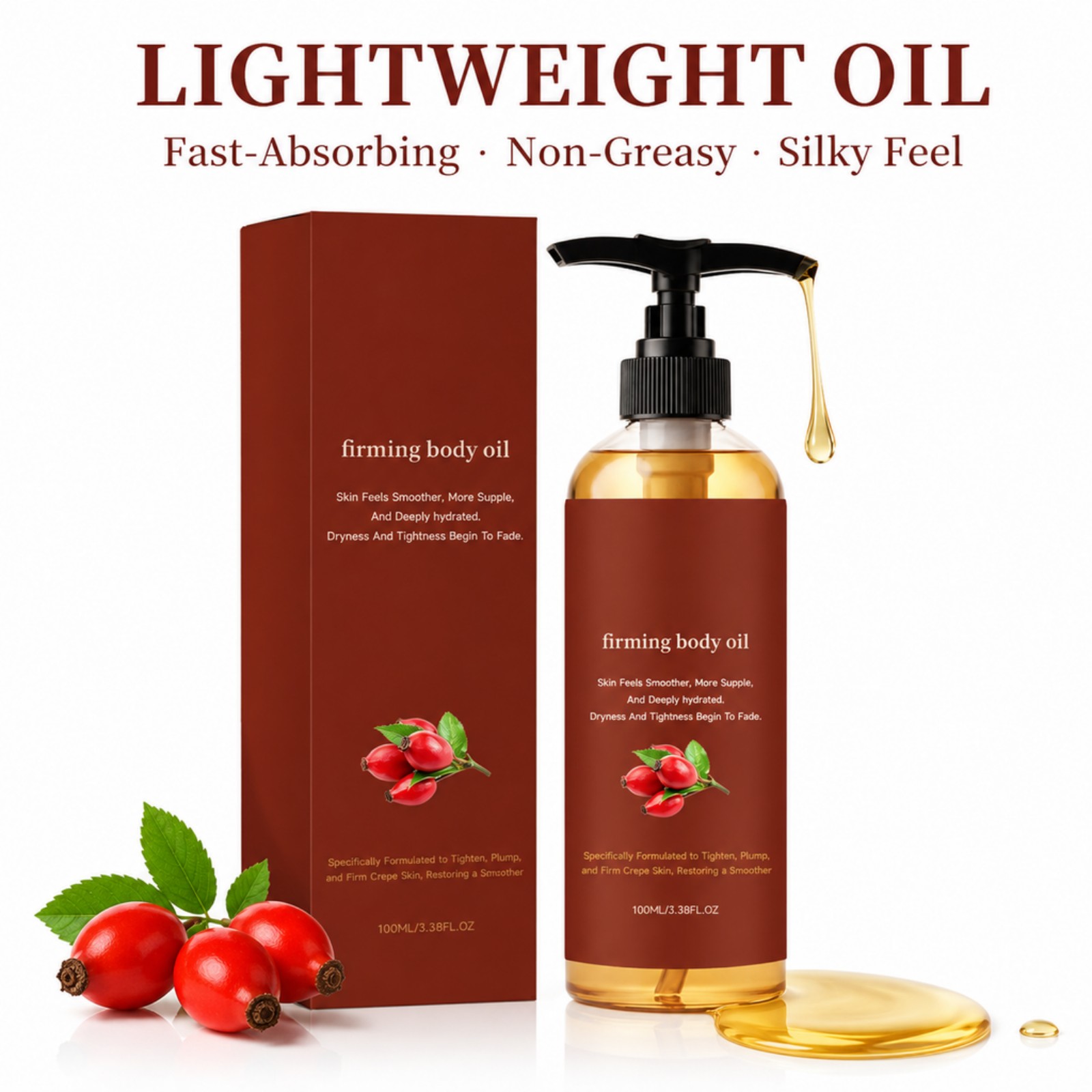 Óleo Corporal Firmador de Rosa - Face Oil Rosehip avaliação e preço