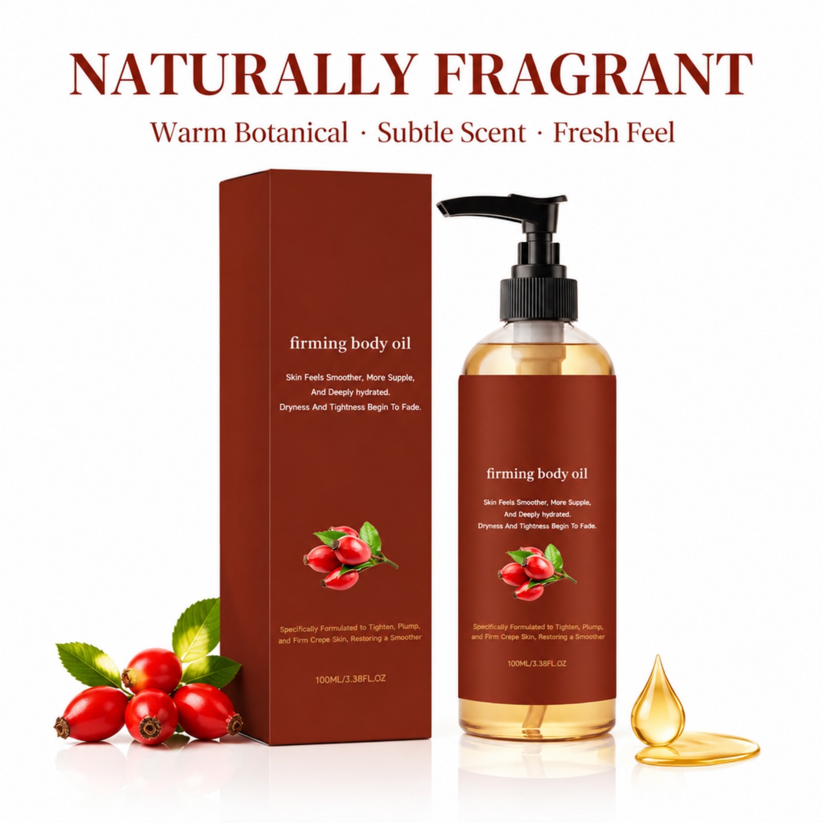 Óleo Corporal Firmador de Rosa - Face Oil Rosehip avaliação e preço