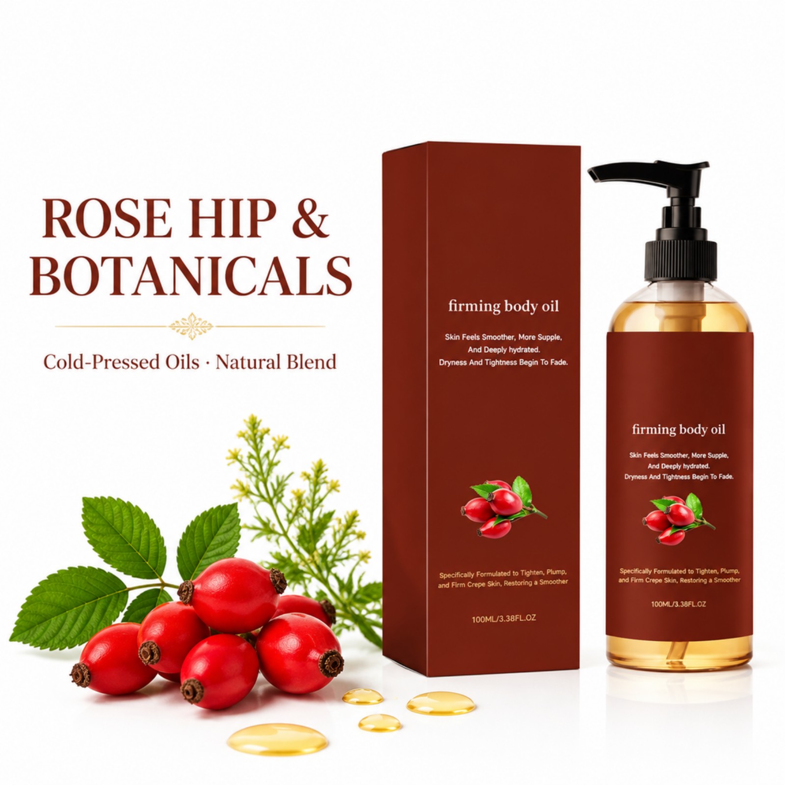 Óleo Corporal Firmador de Rosa - Face Oil Rosehip avaliação e preço