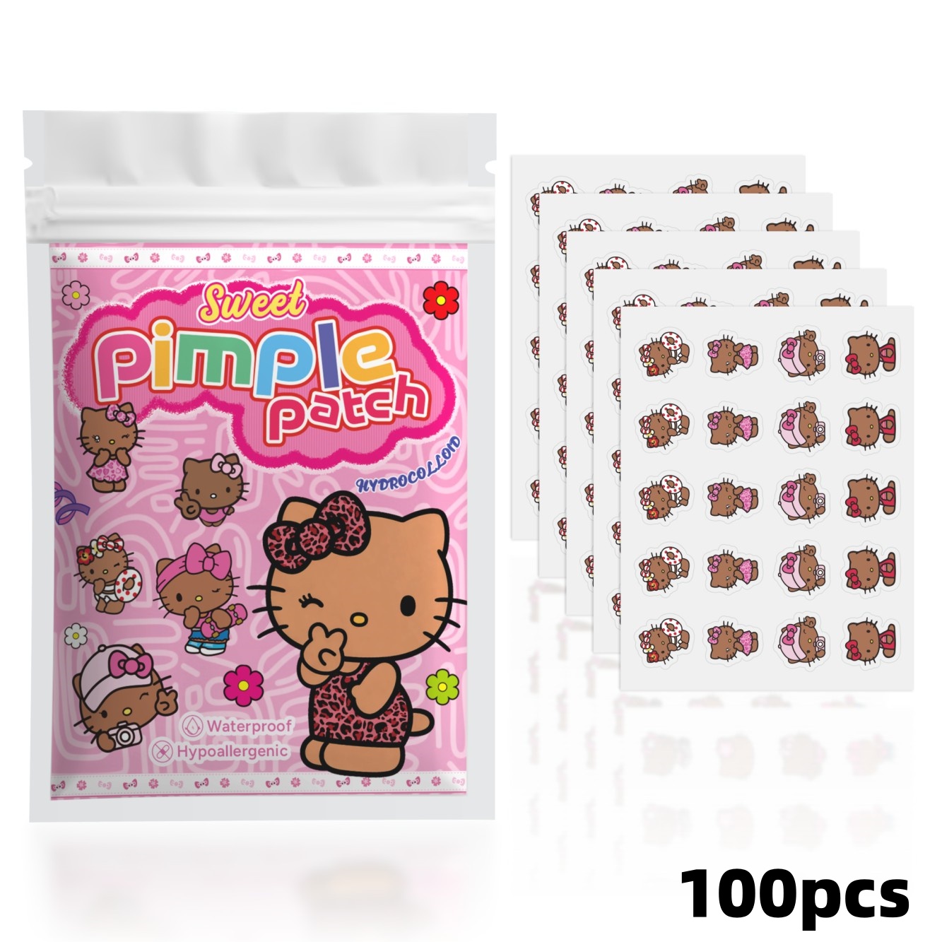 100PCS Adesivos para Acne Hell - Hydrocolloid Acne Patch avaliação e preço