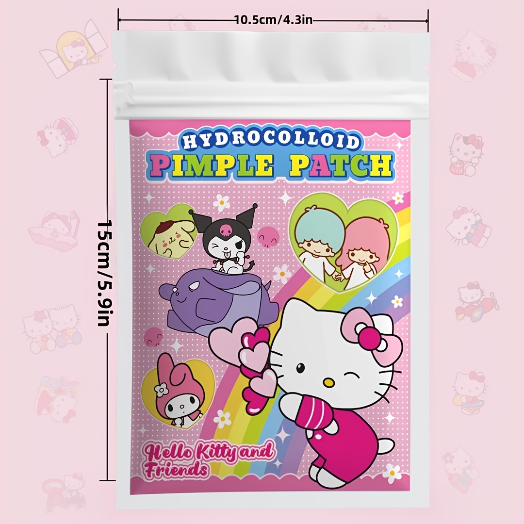 20/80PCS Sanrio Hello Kitty Ad - Hydrocolloid Acne Patch avaliação e preço