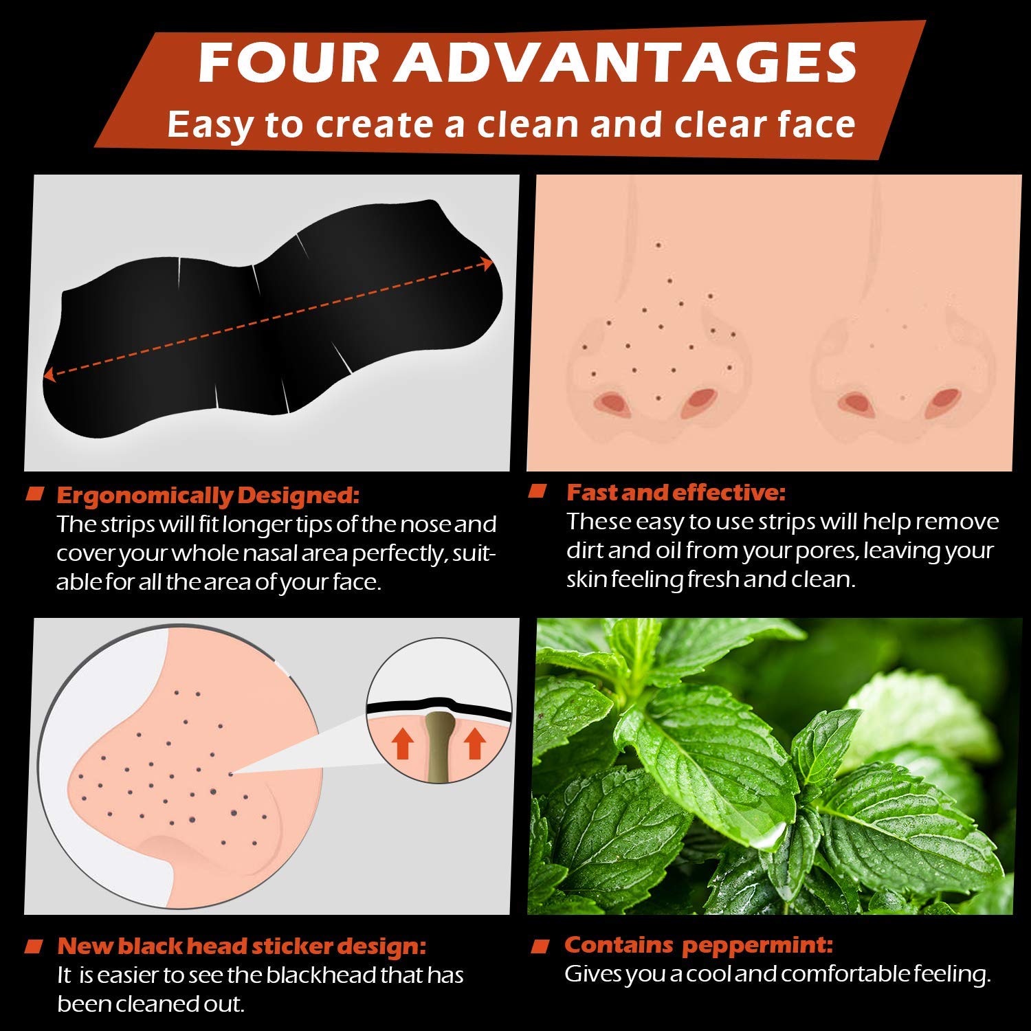 Tiras de Carvão Ativadas por Á - Charcoal Pore Strip avaliação e preço