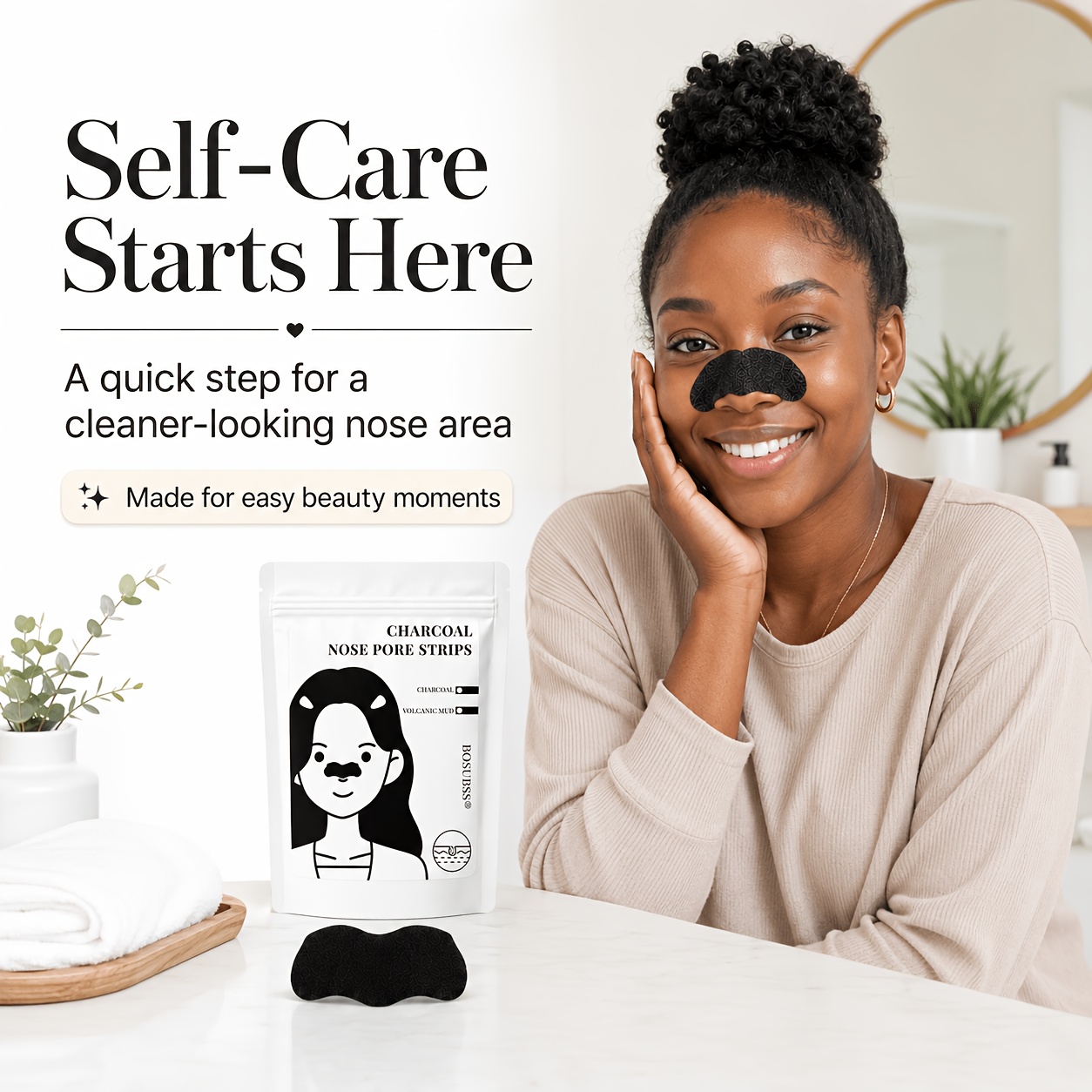 Tiras de Carvão Ativadas por Á - Charcoal Pore Strip avaliação e preço