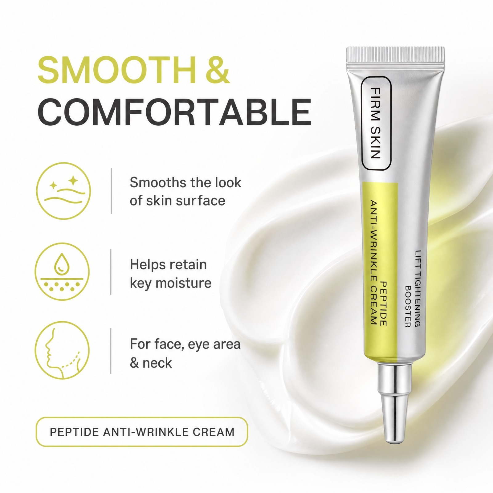 Creme Facial com Retinol e Pep - Eye Cream Peptide avaliação e preço
