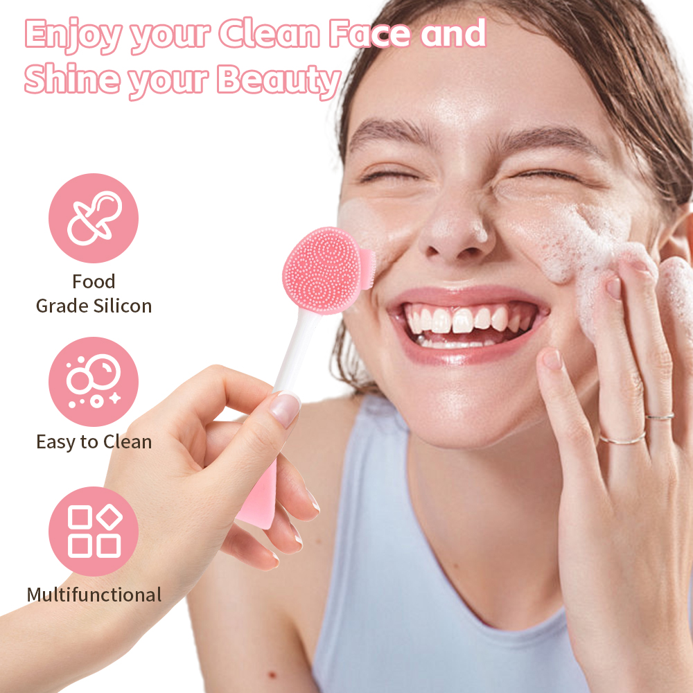 Escova de silicone para limpez - Skincare B Erl avaliação e preço