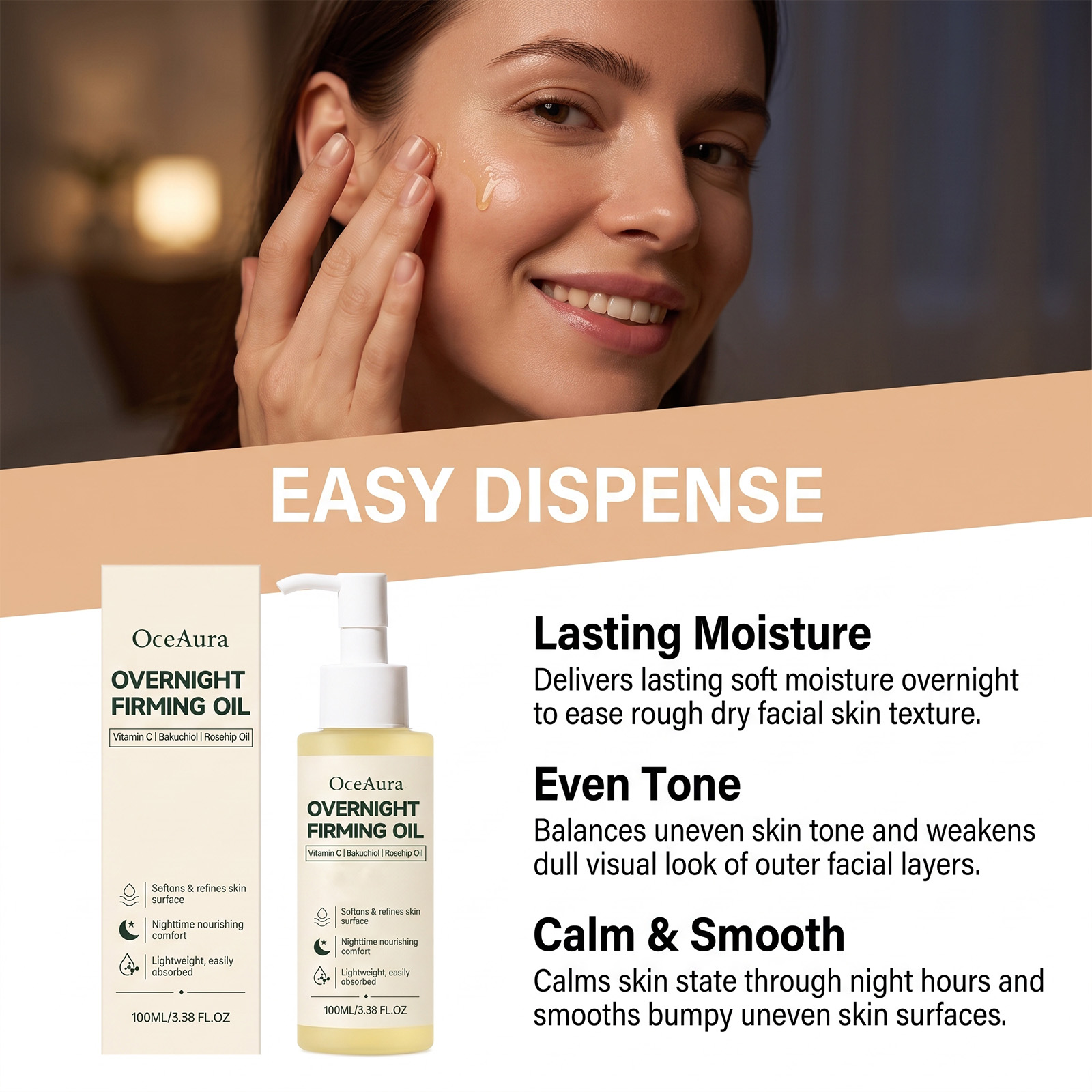 Óleo Facial Nutritivo e Firmad - Face Oil Rosehip avaliação e preço
