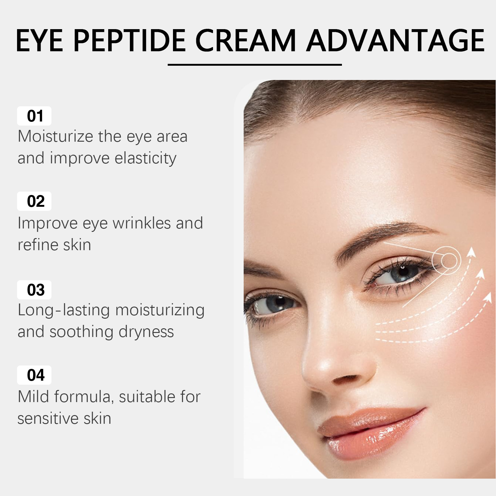 Creme para cuidados com os olh - Eye Cream Peptide avaliação e preço